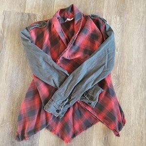 Xs Volcom long sleeve shirt/tank cover up